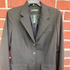 Lauren Ralph Lauren Women’s Black Blazer – Size 8